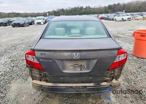 2012 Honda Civic Ex из США, поврежденный, VIN 19XFB2F80CE004378